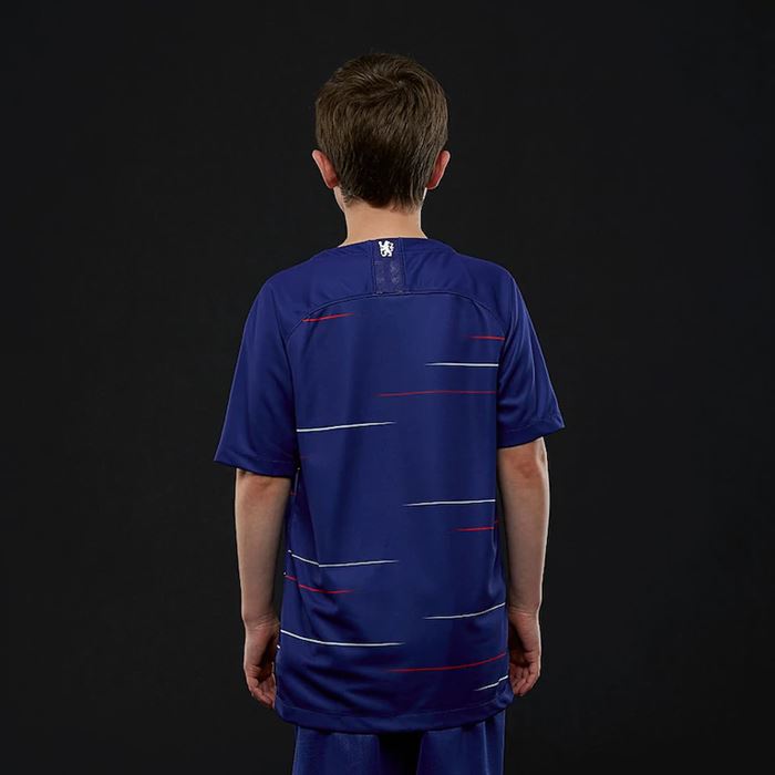 Nike Chelsea FC Youth Home Short Sleeve Nike Breathe Stadium Jersey