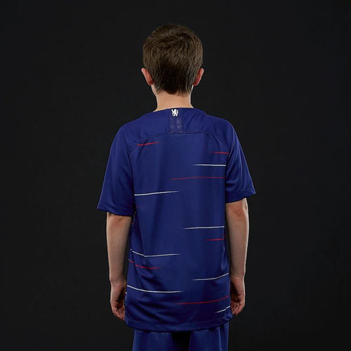 Nike Chelsea FC Youth Home Short Sleeve Nike Breathe Stadium Jersey