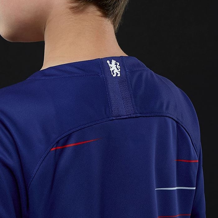 Nike Chelsea FC Youth Home Short Sleeve Nike Breathe Stadium Jersey