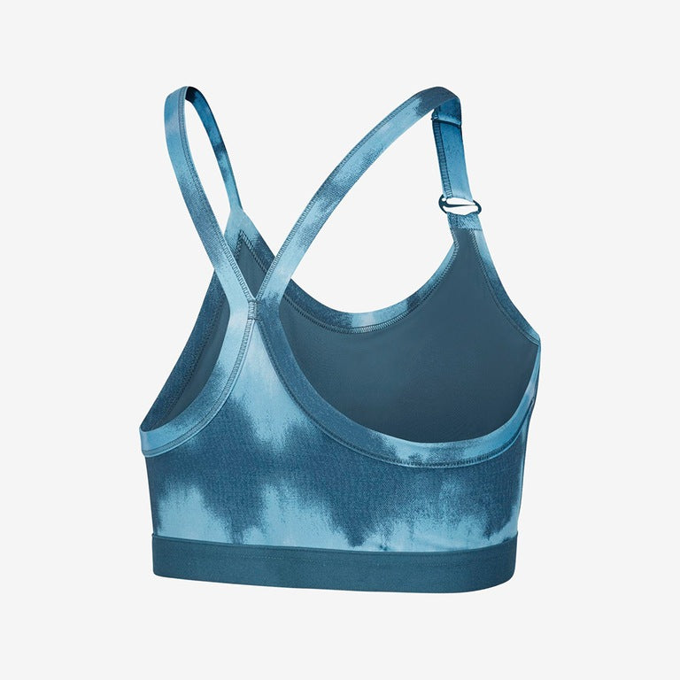 Nike Women's Dri-FIT Indy Plus Dye All-Over Print Bra