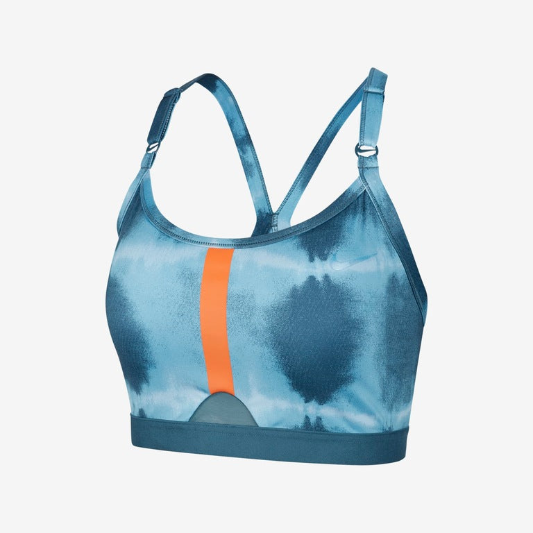 Nike Women's Dri-FIT Indy Plus Dye All-Over Print Bra