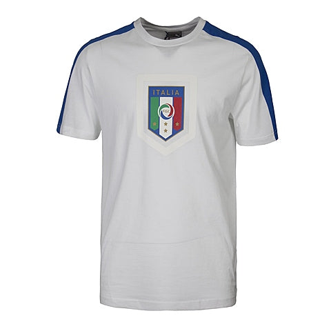 Puma FIGC Italia Fanwear Badge Tee