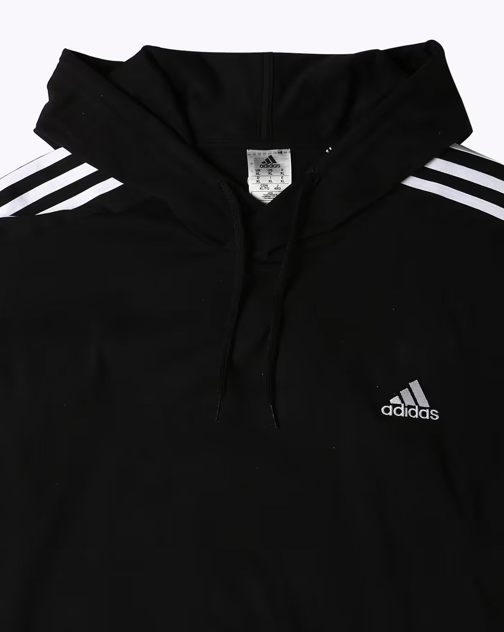 Adidas Cotton Full Sleeves Striped Sweatshirt for Men