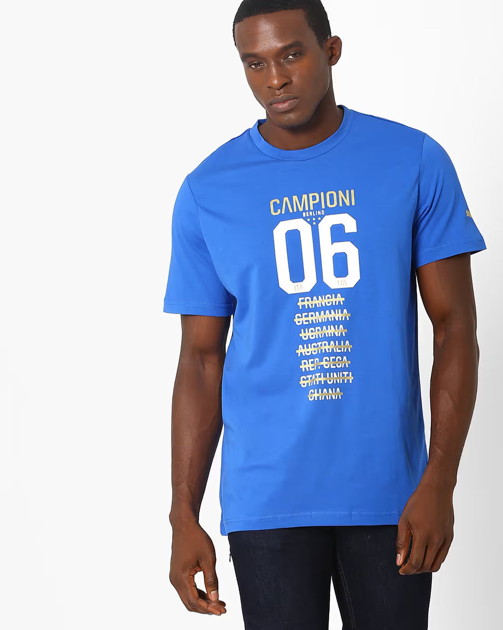Puma Men's FIGC Italia Tribute 2006 Graph Tee