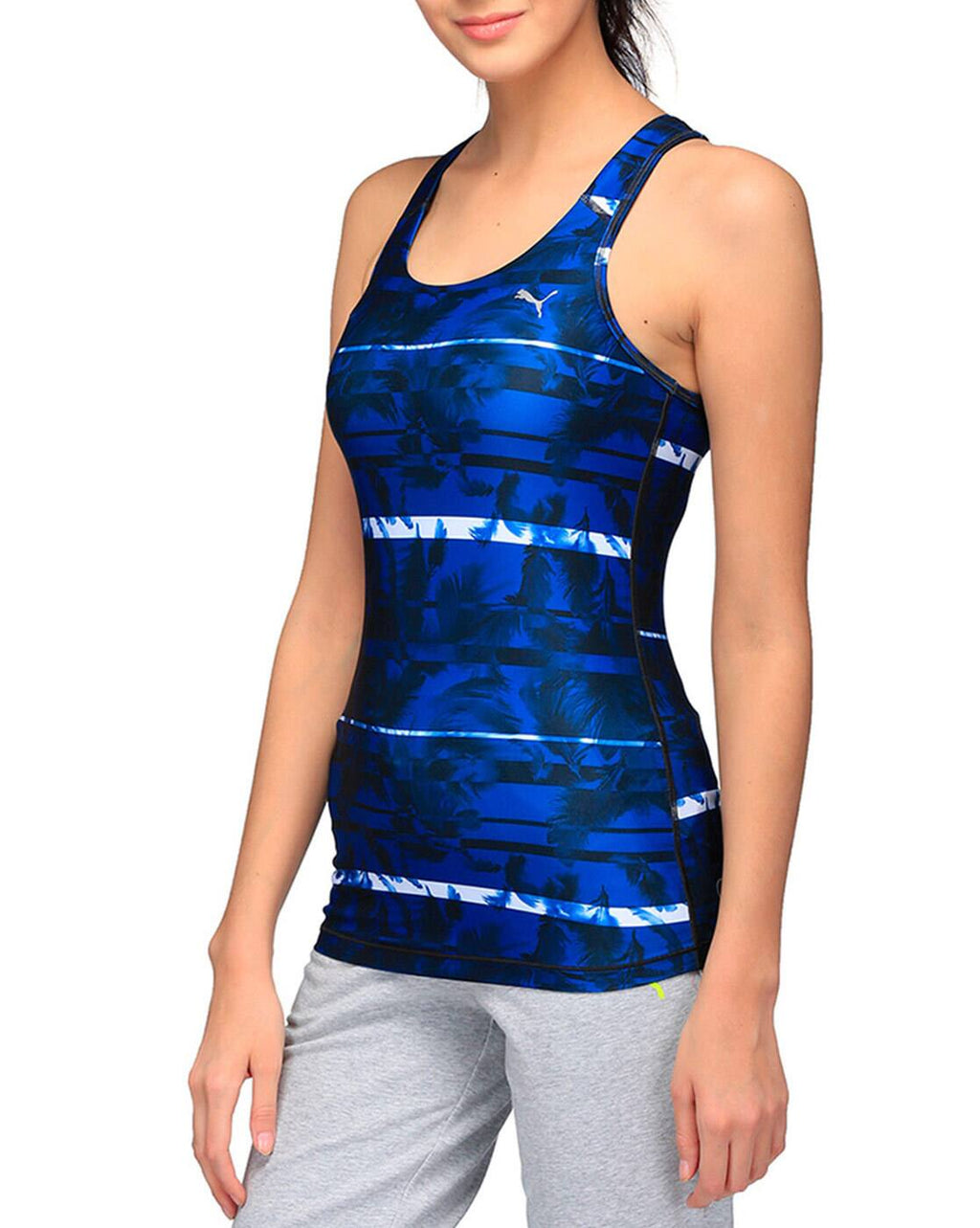 Puma Essential Graphic Racerback Tank Top