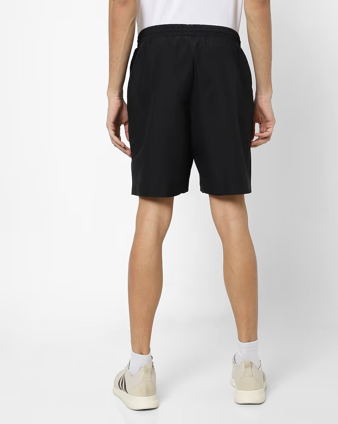 Adidas Polyester Logo Print Shorts for Men