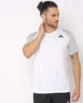 Adidas Printed T-Shirt White