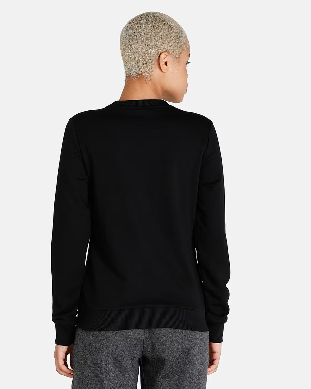 Puma Graphic Crew Sweat Black
