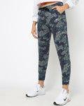 Nike Women's Dri-FIT French Terry All-Over Print 7/8 Pants