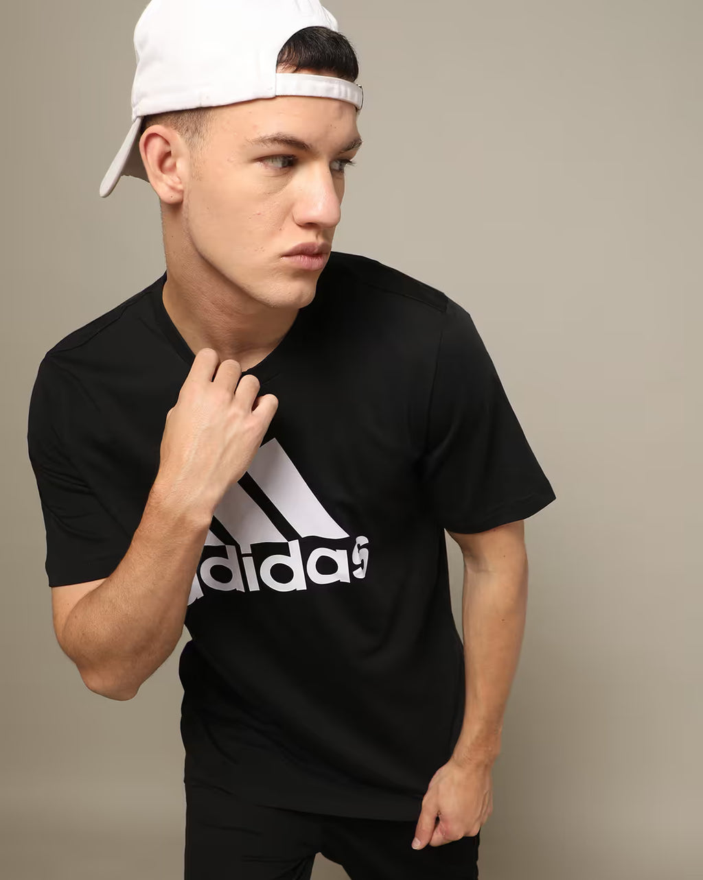 Adidas Printed T-Shirt Black