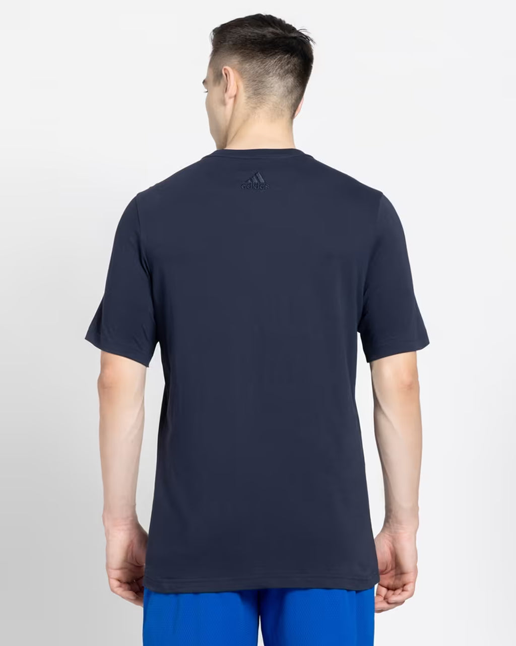 Adidas Printed T-Shirt Blue XL