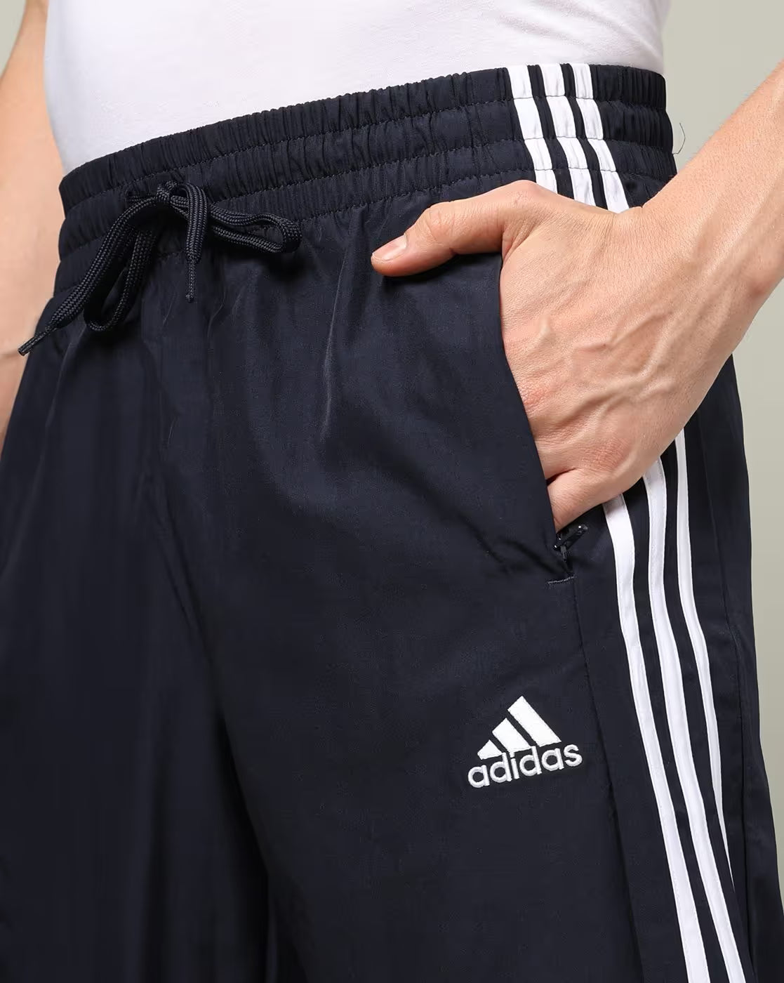 Adidas Cotton Striped Trackpant for Men