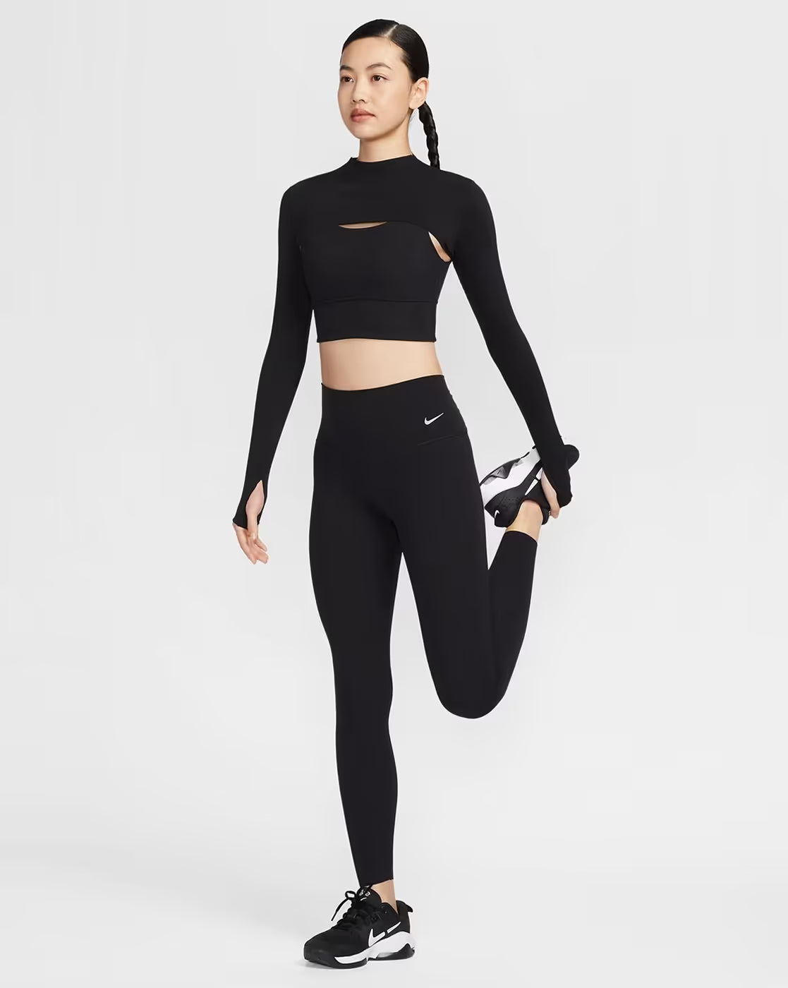 Nike Zenvy Dri-FIT Long-sleeve Shrug Top