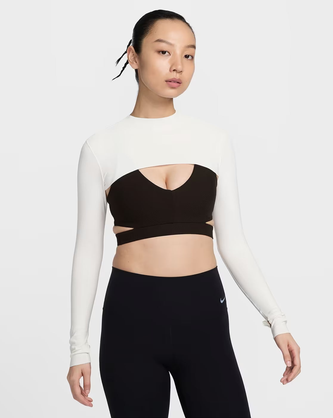 Nike Zenvy Dri-FIT Long-sleeve Shrug Top