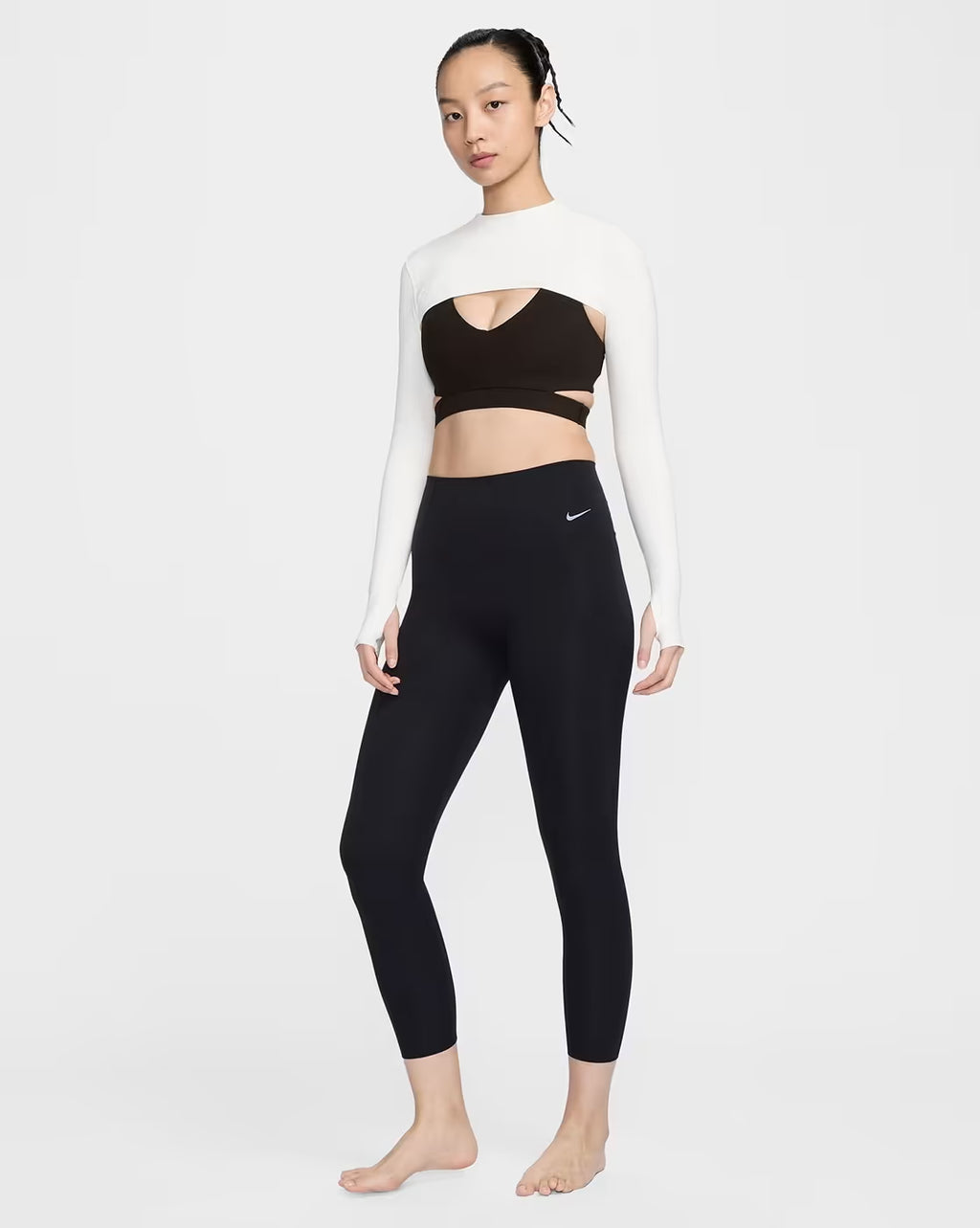 Nike Zenvy Dri-FIT Long-sleeve Shrug Top