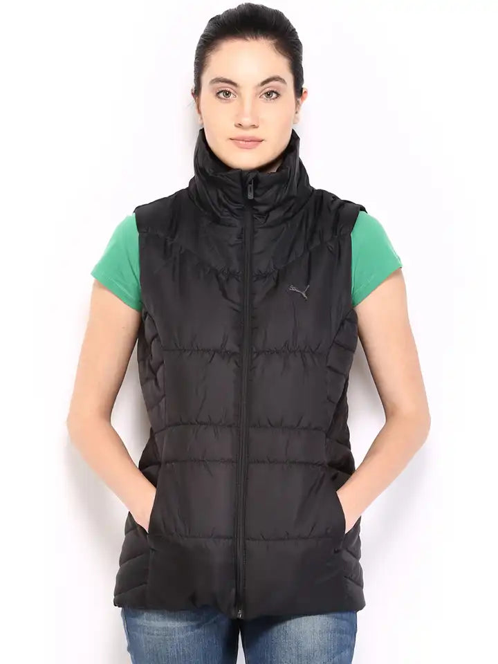 Puma Women's ESS Padded Vest Cerise