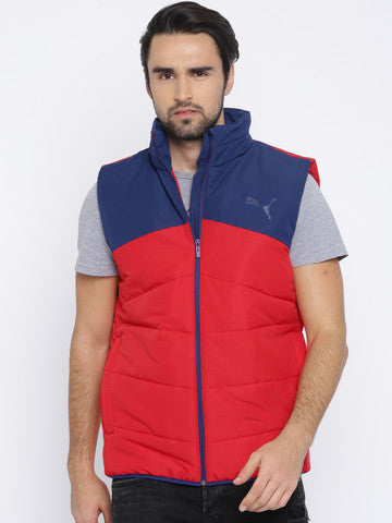 Puma ESS Padded Vest Barbados Cherry
