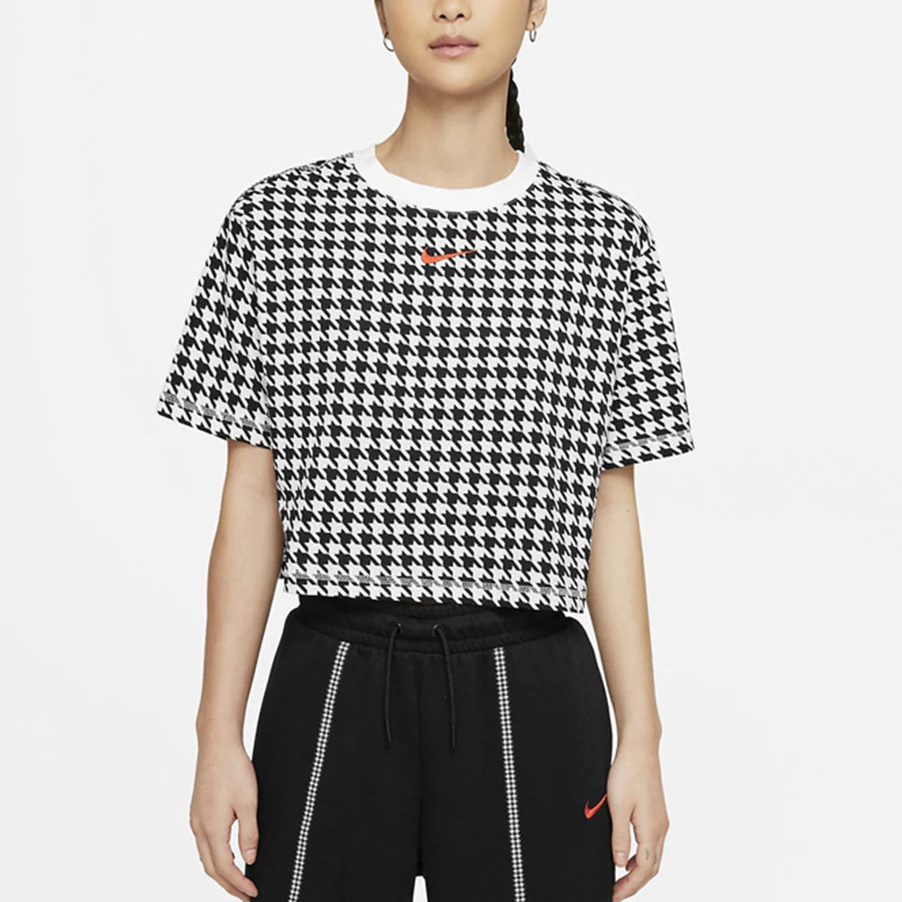 Nike Sportswear Women's Icon Clash Modern Crop Short-Sleeve Top
