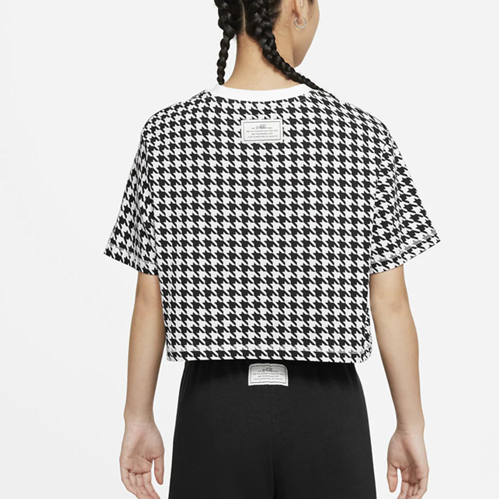 Nike Sportswear Women's Icon Clash Modern Crop Short-Sleeve Top
