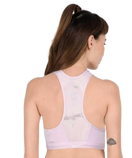 Nike Women's Dri-FIT Swoosh Zip-Front Bra