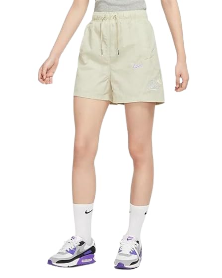 Nike Sportswear Women's Repel Woven Graphic High-Rise Shorts