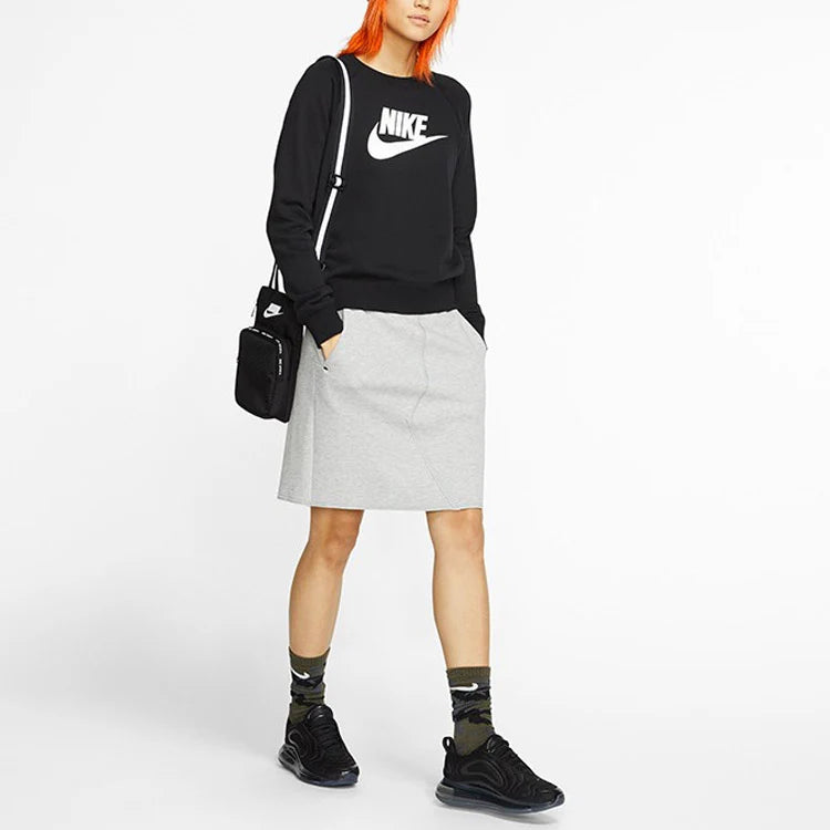 Nike Women's Sportswear Essential Graphic Fleece Crewneck