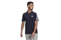 Adidas Men Crew Neck Short Sleeve Striped T-Shirt