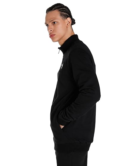 Puma ESS Sweat Jacket Terry Black