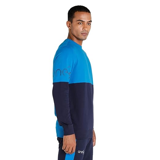 Puma Alpha Block Crew Peacoat