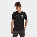 Adidas Logo Print T-Shirt Black