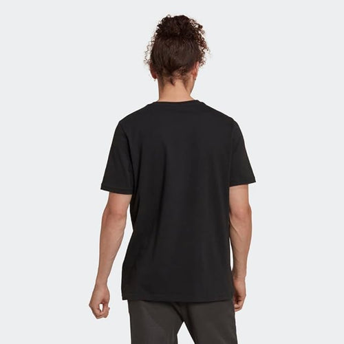 Adidas Logo Print T-Shirt Black