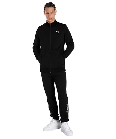 Puma ESS Sweat Jacket Terry Black