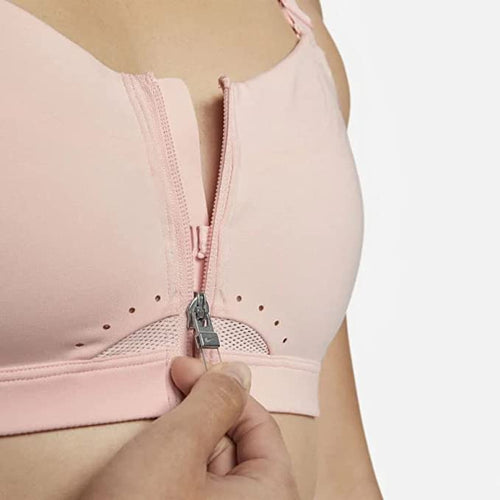 Nike Dri-FIT Alpha Zip-Front Sports Bra