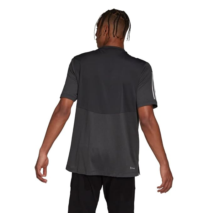Adidas Striped T-Shirt Black