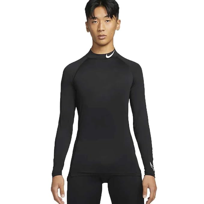 Nike AS M Men's Performance Tight Long Sleeve Mock Neck Baselayer