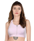 Nike Women's Dri-FIT Swoosh Zip-Front Bra
