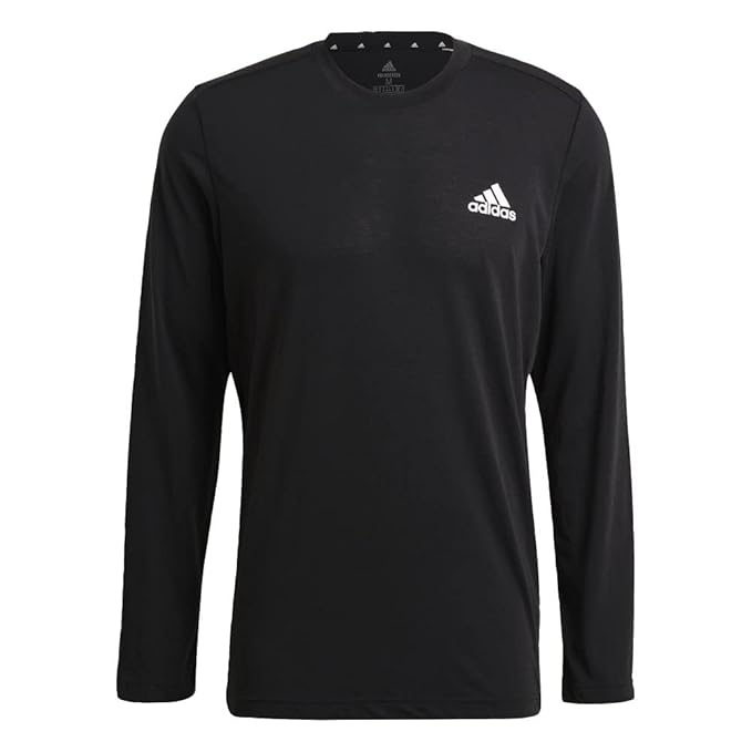 Adidas Logo Print T-Shirt Black