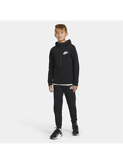 Nike Sportswear Boy's Jersey Full-Zip Hoodie