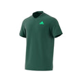 Adidas Men's Short-Sleeves Johnny Collar Logo Print T-Shirt