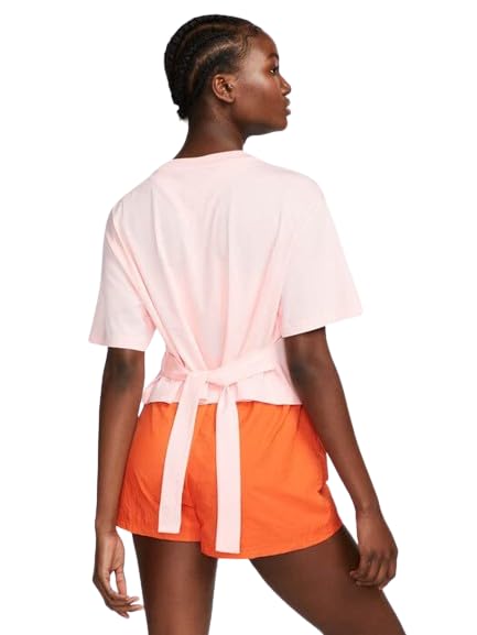 Nike Iconic Short Sleeve Tie Top