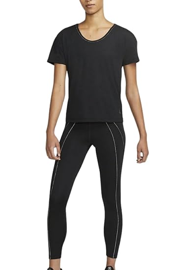 Nike AS Women's Short-Sleeve Lurex Top
