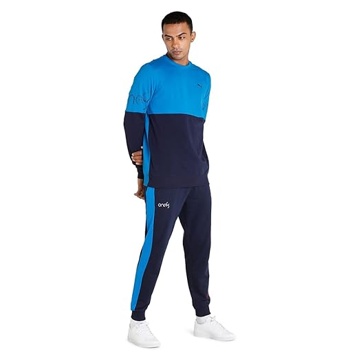 Puma Alpha Block Crew Peacoat