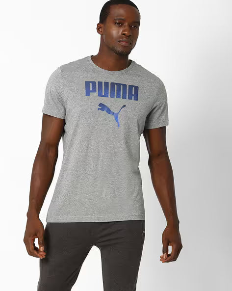 Puma Rebel Tee Medium Gray Heather
