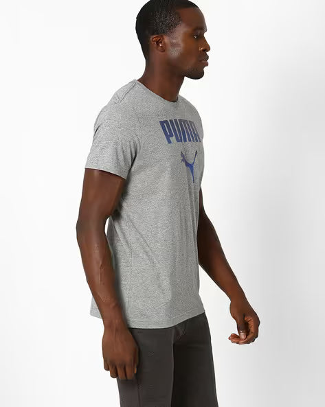 Puma Rebel Tee Medium Gray Heather