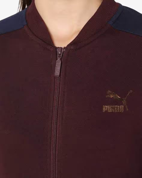 Puma Women's T7 Track Jacket - Winetasting