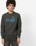 Puma FD No.1 Large Logo Crew Dark Grey
