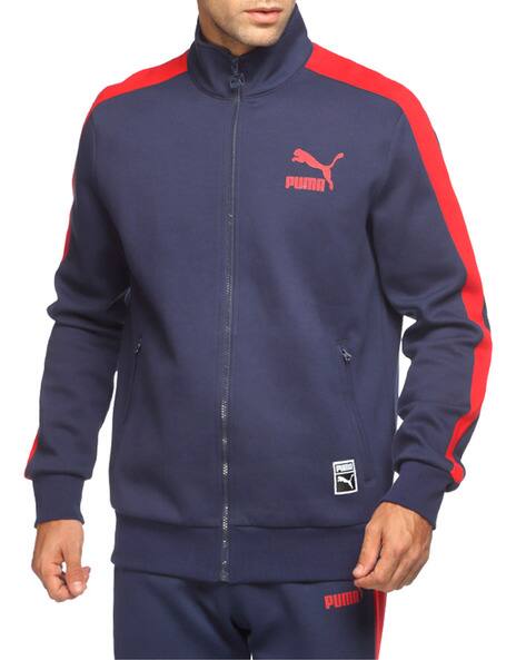 Puma T7 Track Jacket Peacoat