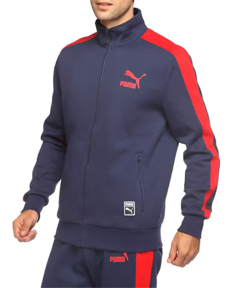 Puma T7 Track Jacket Peacoat