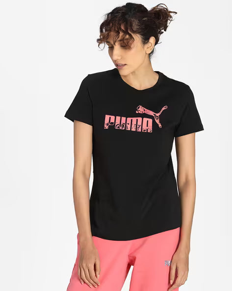 Puma Women's No.1 Logo Tee Black