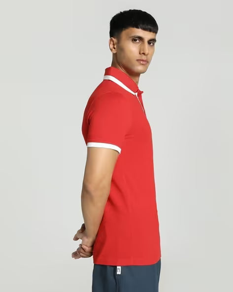 Puma Men's Essentials Pique Tipping Polo
